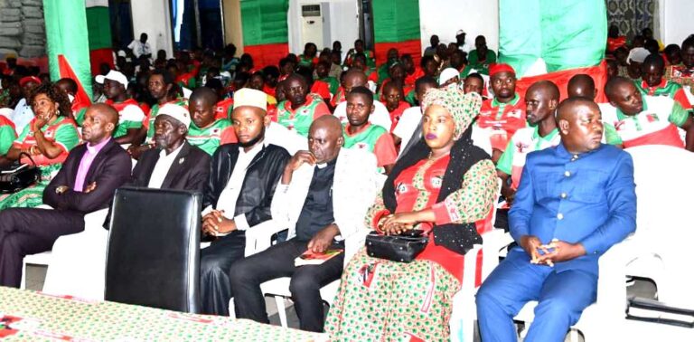 Prière d’action de grâce du mois d’août  à Bujumbura : se soucier du bien-être de la population, une priorité