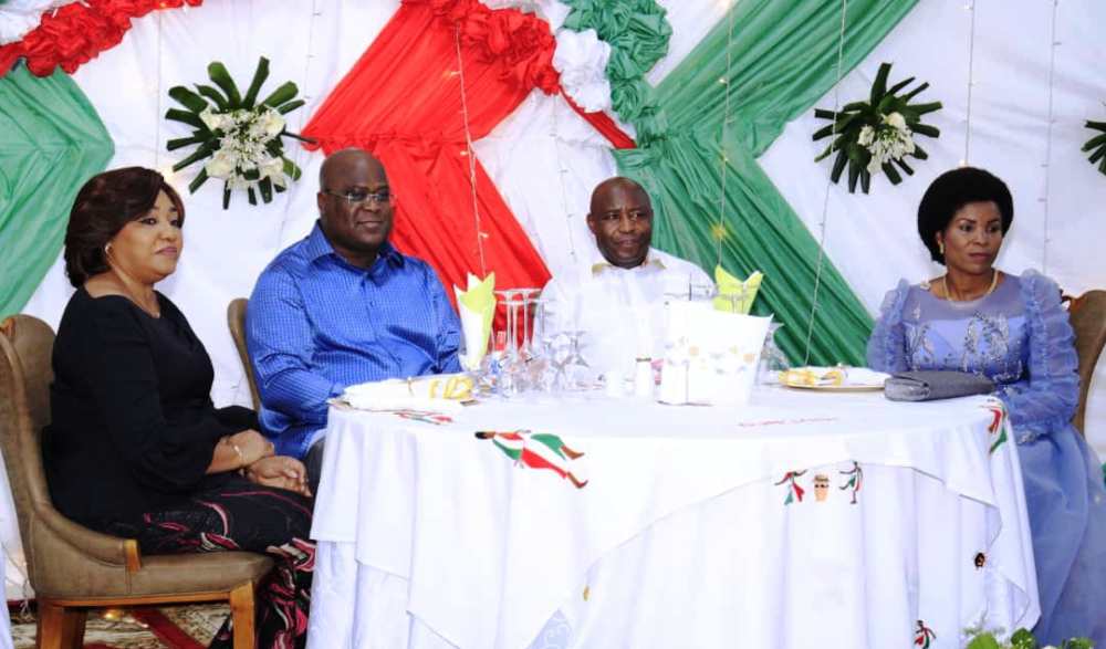 Félix-Antoine Tshisekedi et Evariste Ndayishimiye