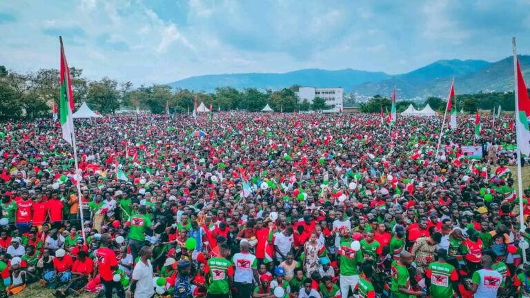 Clôture de la campagne électorale du parti CNDD-FDD: La démocratie en action, les Burundais maîtres de leur destin